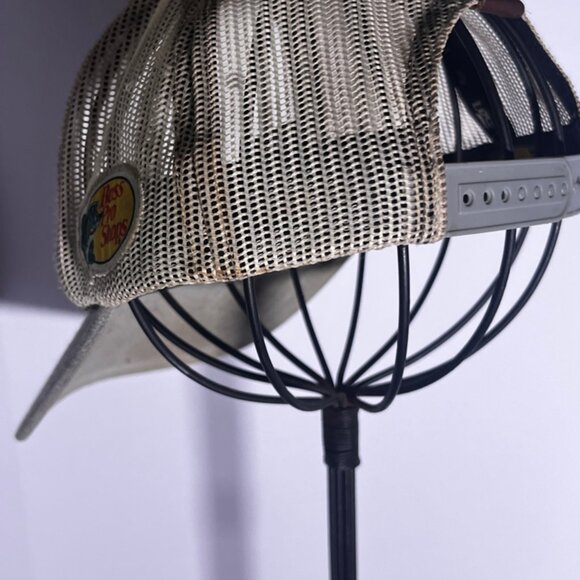 Local Crowns USA Leather‎ Patch Trucker Heather Gray Snapback hat cap - Picture 3 of 7